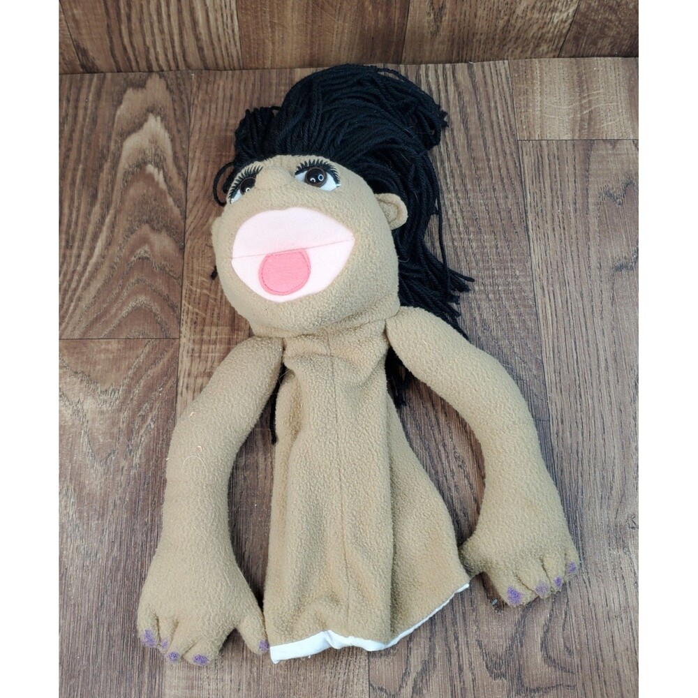 Melissa & Doug Doctor Puppet #2550 Dr Susan Chartwell No Stick Scrubs